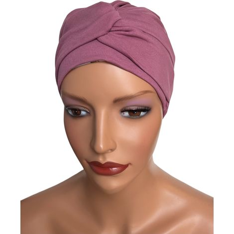 Turban Sara Heather 014, chapeau de printemps également après la chimiothérapie (1/5)