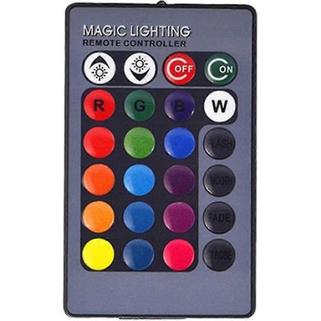 Télécommande pour ampoule LED avec fonction mémoire et 5 niveaux de luminosité (1/4)