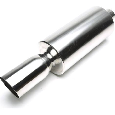 Silencieux arrière sport universel inox TA Technix 100mm rond /biseaute-27480592