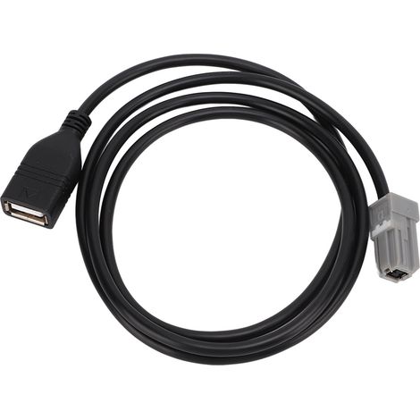 Adaptateur USB femelle pour autoradio Mazda, câble de conversion audio MP3 MP4, remplacement de lecteur CD voiture. (1/5)