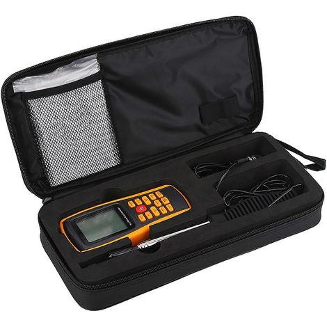 Anémomètre/thermomètre numérique portable à fil chaud GM8903 (1/4)