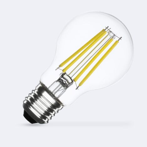 Lampadina LED Filamento E27 A60 5.2W 1095lm Classe A No Flicker 4000K Bianco Naturale