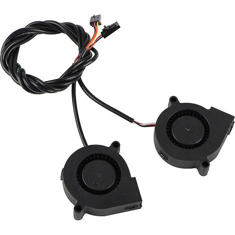 Lot de 2 turbines à double roulement à billes 5V 2 broches pour Prusa I3 Mk3 (1/4)