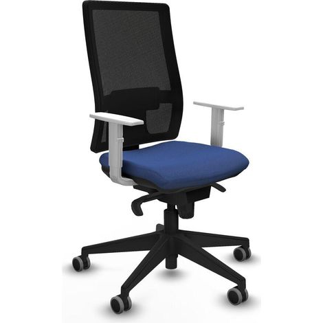 Piqueras-y-crespo Chaise Horna bleu marine ergonomique (1/3)