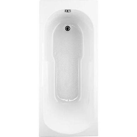 [JAMAIS UTILISE] Baignoire Rectangulaire à Encastrer AQUANCE Serie Baig en Toplax Blanc 170x75 cm - 220511