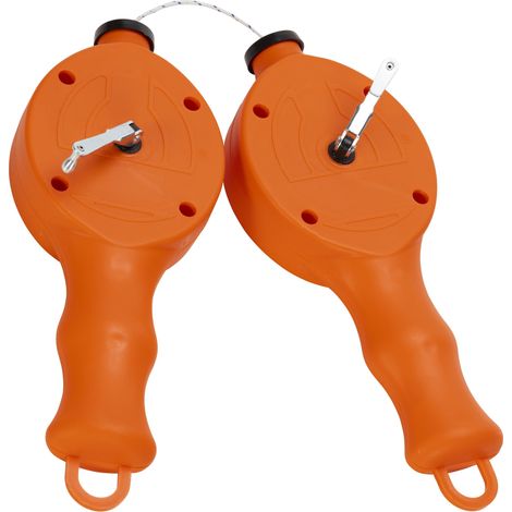 PICARD Zimmererschnurschlag 30 Meter doppelt mit Griffen Nr. 71677