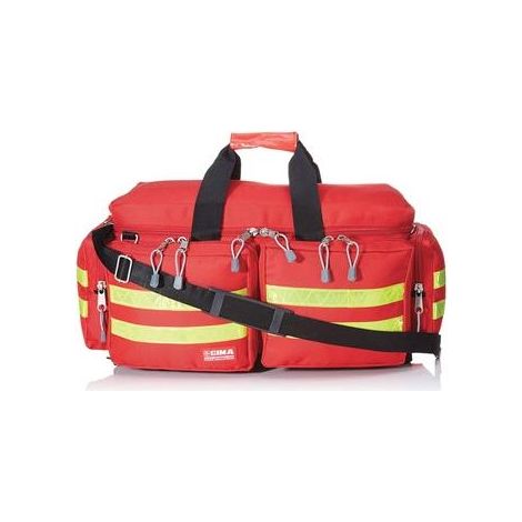 GIMA 27153 Borsa di Smart Grande, Rivestita in PVC, 65x35x35 cm, Rosso (Red) (1/5)