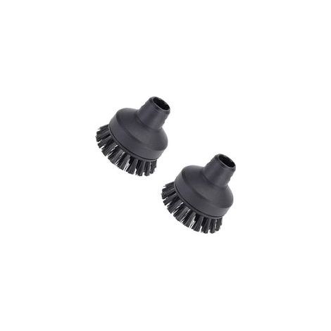 Petite brosse ronde pour nettoyeur vapeur Kärcher SC1 SC2 SC3 SC4 SC5 SC6 SC7 (2 Big Round Brush) (1/4)