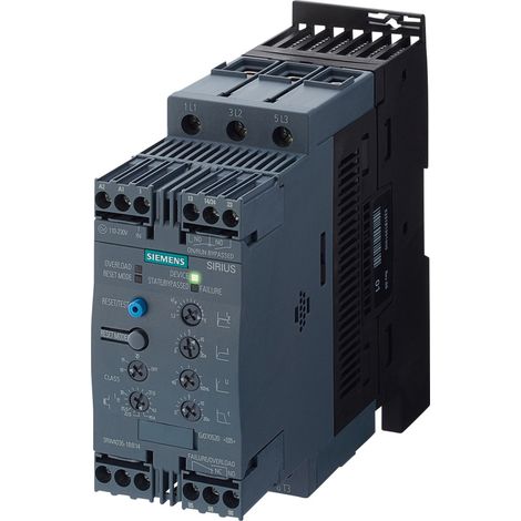 Siemens 3RW4036-1BB04 3RW40361BB04 Sanftstarter Motorleistung bei 400 V 22 kW 480 V Nennstrom 45 A (1/4)