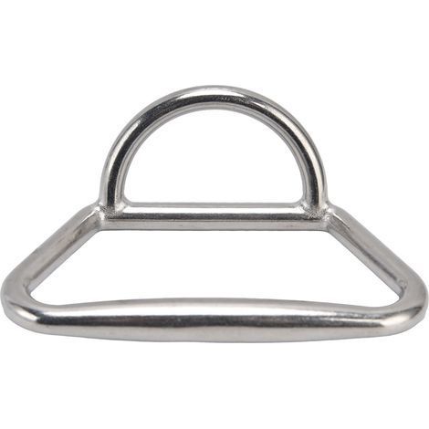 Poignée de traction pour bateau, anneau de remorquage en D, accessoire robuste en acier inoxydable pour bateau (1/5)