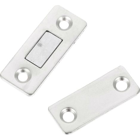 Loquet magnétique pour armoire, penderie, porte, usage domestique, fermeture fiable, 4,2 x 1,8 x 0,25 cm, lot de 10