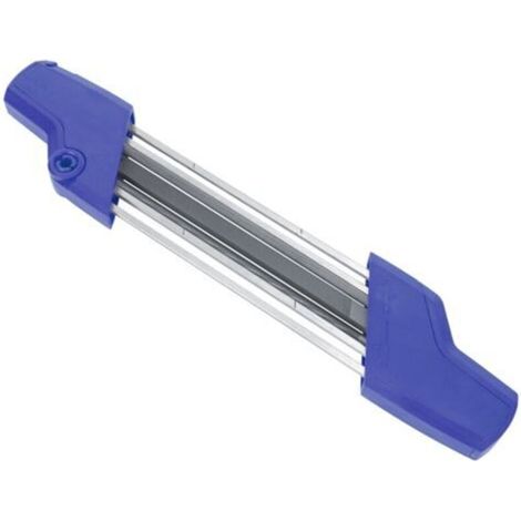 Meuleuse à Chaîne Portable 2 en 1 pour Tronçonneuses 3/8" et 0,325" avec Fichier - Outil de Nettoyage Universel pour Entretien des Chaînes-KZQ (1/4)