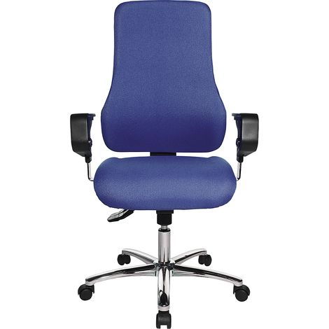 Topstar, Siège de bureau pivotant avec accoudoirs, hauteur (1/5)