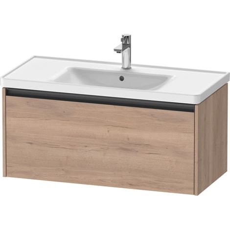 Duravit Ketho.2 Waschtischunterbau wandhängend, 1 Auszüge,