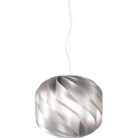 Lampadario Moderno Globe Polilux ® Argento E Metallo Cromo 3 Luci E27 (1/2)