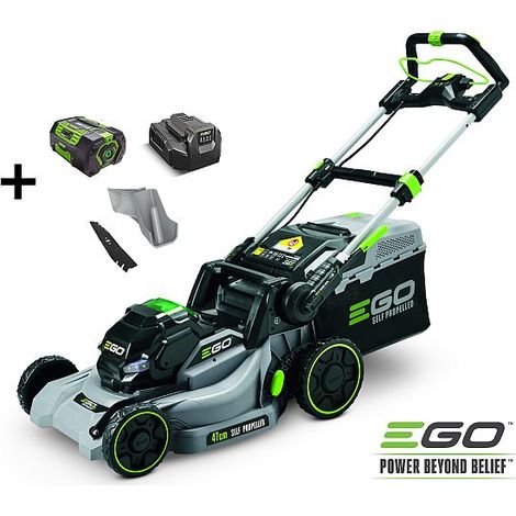 56V 5Ah EgoPower LM1903E-SP tondeuse à gazon automotrice à batterie 47cm de coupe - Forbice + Innesto rapido 1/4