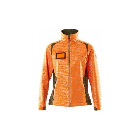 Mascot MASCOT® ACCELERATE SAFE Damen Softshell Jacke m. Reflexeffekten 19212-291-1433 Gr. S hi-vis orange/moosgrün