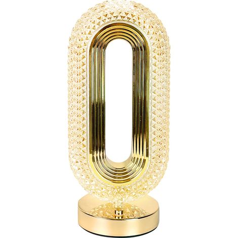 Veilleuse de chevet à intensité variable, rechargeable, sans fil, veilleuse de lecture réglable au toucher, lampe de chevet d'intérieur (1/5)