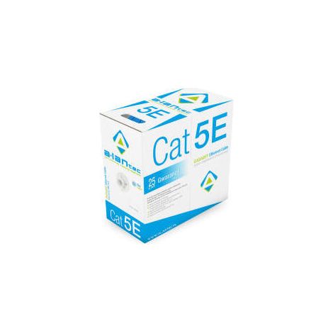 Cable U/UTP cat.5e PVC Eca 4PR 305m (cubierta azul) 25 años de garantía, calidad probada por el laboratorio Intertek (EE. UU.) alantec