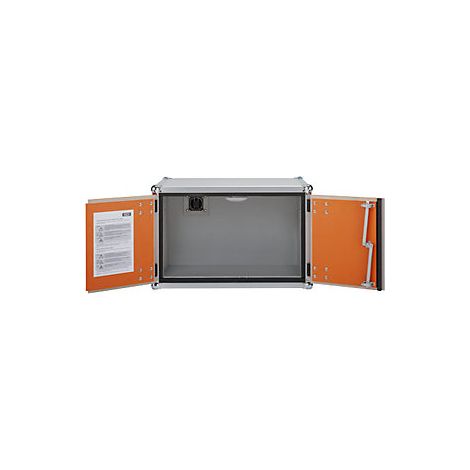 Akku-Sicherheits-Lagerschrank  BxT 800 x 660 mm  ohne Füße