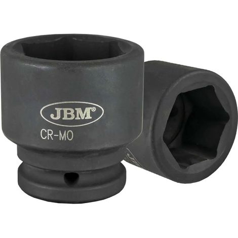 Chiave a impulsi jbm hexagonal impact socket acciaio 9x9x8 cm