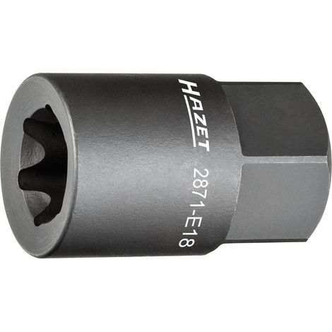 Hazet Bremssattel Einsatz 22 mm Außen-Sechskant, Außen TX Profil, SW E18 (1/3)