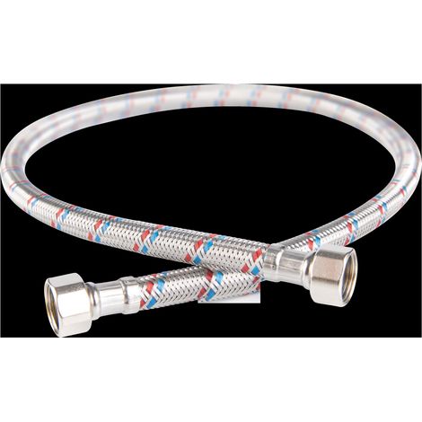 Novaservis Ersatzteile - Schlauch aus rostfreiem Stahl M3/8" x M3/8" -40 cm 101/40 (1/2)