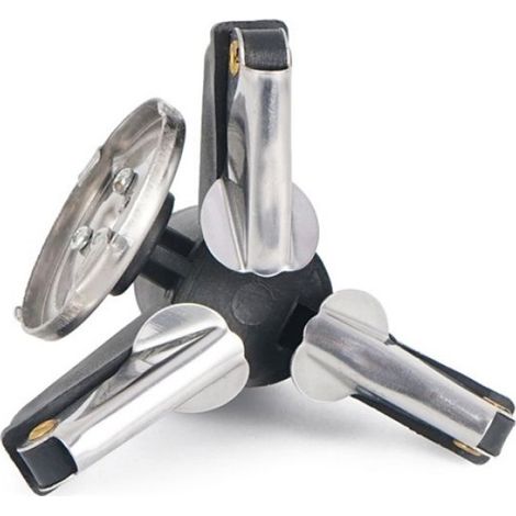 adaptateur de gaz Adaptateur de cuisinière à gaz de Camping en plein air, adaptateur de tête de sport moustiquaire Noire (1/4)