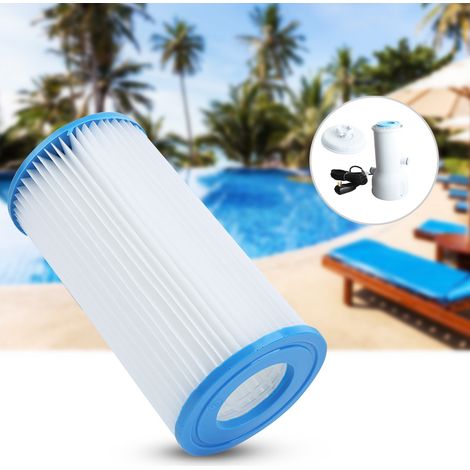 Filtre à eau pliable 20x10.5cm - Pompe - Nettoyage - Plastique - Filtre de pompe à eau en plastique pliable pratique (1/5)