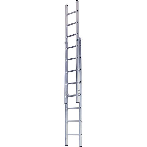 Iller Sprossen Schiebeleiter 2x6 Sprossen (1/2)