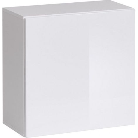 Vitrine - Switch SW 3 - 60 cm x 60 cm x 30 cm - Blanc - Livraison gratuite