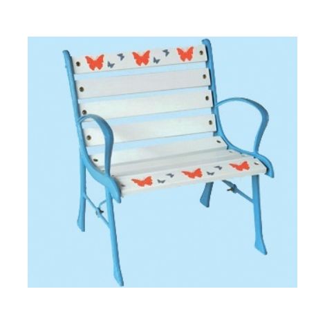 Poltrona sedia bimbo in ghisa e legno Happy Baby (1/2)