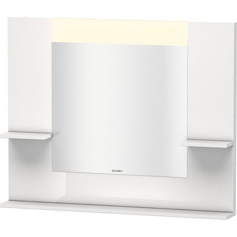 Miroir DuravitVERO 142x1000x800m avec éclairage noyer foncé