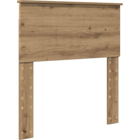 Tête de lit Chêne artisanal 80 cm Bois d'ingénierie (1/5)