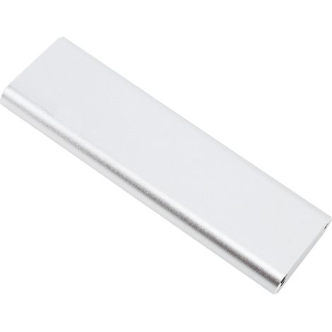 Boîtier SSD M.2 NVMe PCIe NGFF Type C USB 3.1 Gen 2 portable en alliage d'aluminium pour disque SSD externe (disque dur non inclus) (1/5)
