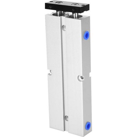 Vérin pneumatique à double effet en alliage d'aluminium antirouille TN16 0,10,9 MPa 10200 mm (TN16X200-S) (1/5)