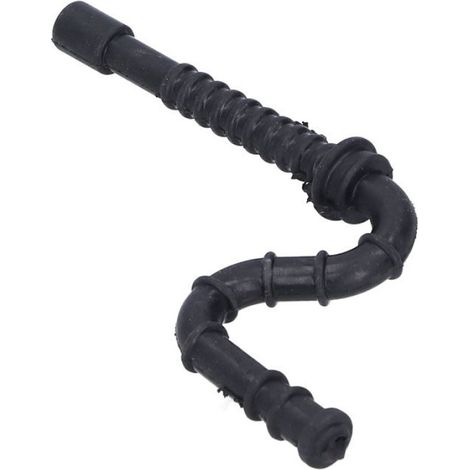 Tuyau de remplacement pour tuyau de carburant, 5 pièces, adapté à 310 390 029 039, pièces de tronçonneuse, en Silicone noir (1/4)