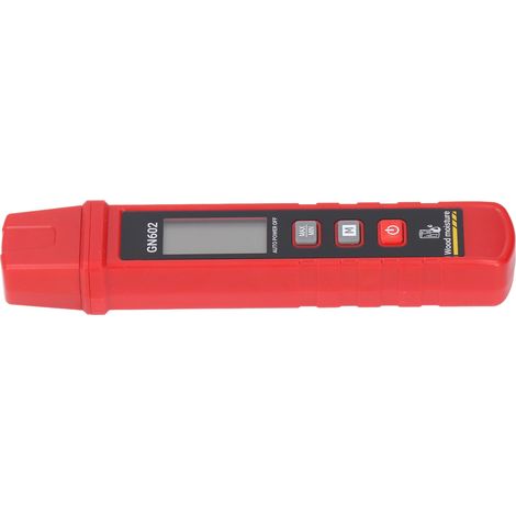 Testeur d'humidité bois béton carrelage à aiguilles humidimètre 7 modes matériaux écran rétroéclairé haute précision (1/5)