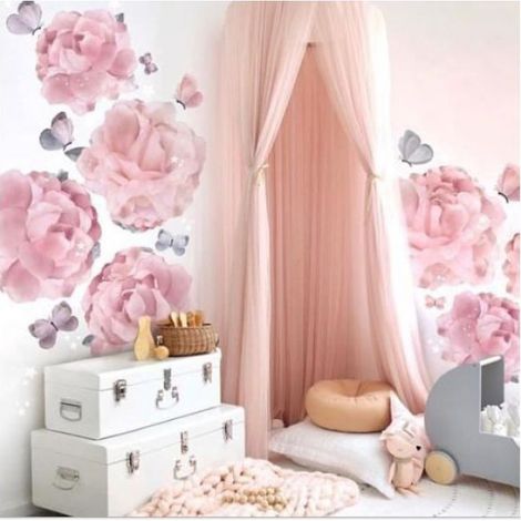 Moustiquaire - Ciel De Lit Dôme 60 Cm - Pour Lit Enfant - Décoration Chambre - 1 Pièce (1/3)