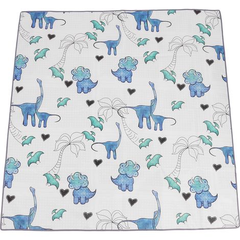 Tapis anti-éclaboussures pour bébé, multifonctionnel, grand format, en tissu Oxford imperméable et portable, idéal pour la maison et la plage. (1/5)