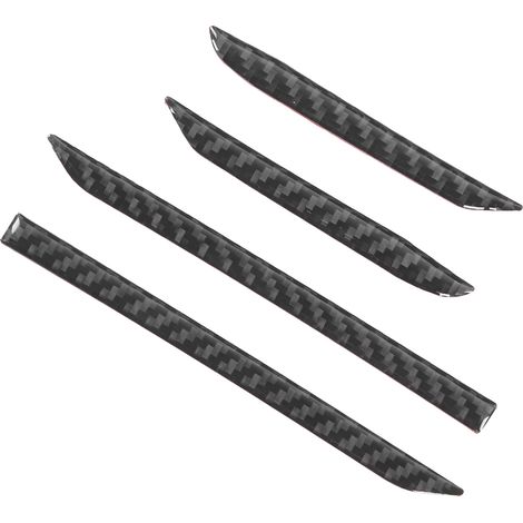 garniture de porte intérieure bande décorative fibre de carbone pour Honda CR-V 2016-2019, kit de 4 pièces, style racing, protection élégante, accessoire voiture. (1/5)