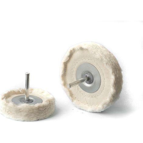 Disco in Cotone C/Gambo pulitura specchio Rosver DCG D.60x12 G.6 - Conf.10pz