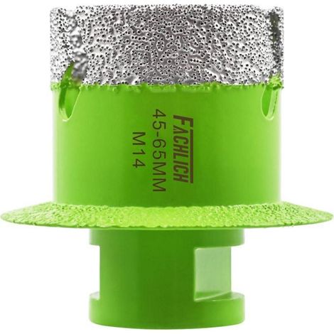 Fliesenlochsäge 45 mm Diamantkernbohrer M14 für Keramik Marmor Granit (1/5)