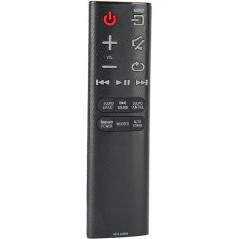Télécommande - Pour Barre De Son Samsung - Portée 8 M - Modèle AH59-02692E - Noir (1/4)