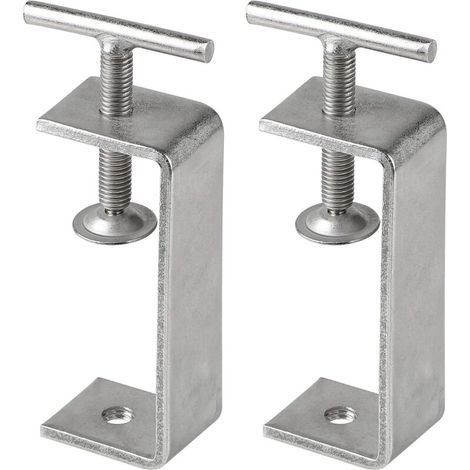 Pince en C - 53-93 mm - Acier inoxydable - 2 Pièces - Moderne (1/5)