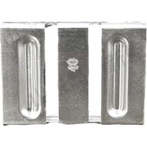 Lot de 20 attaches de drainage pour panneaux photovoltaïques solaires, diamètre 40 mm. (1/5)