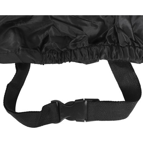 Housse de Moto Imperméable 96.5in avec Surfaces Réfléchissantes et Trous pour Cadenas, Universelle Toutes Saisons