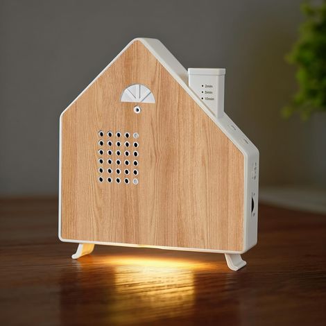 Boîte à Sons Naturels avec Détecteur de Mouvement Son Naturel à Bruit Blanc avec 8 Musiques Veilleuse Minuterie 3 Modes pour Détente Maison Salle de Bain (1/5)