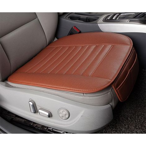 Coussin De Siège Voiture - Charbon De Bambou - Universel - Respirant - Confort Quotidien Pour Siège Auto Et Bureau - 1 Pièce