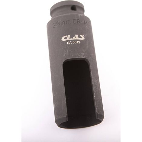Douille fendue 29mm 1/2" CrV pour extracteurs d'injecteurs - SA 0012 - CLAS Equipements (1/2)